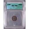 Image 1 : 1795 HALFDIME ICG VG8, NICE DETAIL, ORIGINAL COIN, SUPER!