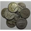 Image 1 : 10  1921 Mercury dimes AG but 2nd 1 is weak