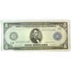 Image 1 : 1914  $5 FR note CHCU
