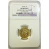 Image 1 : 1874 $3  gold  NGCAU cleaned