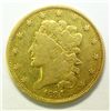 Image 1 : 1834 $5  gold  VF