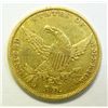 Image 2 : 1834 $5  gold  VF