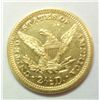 Image 2 : 1871 $ 2 1/2 Gold Rare low mint date  only 5320 minted Ch Au 55/58, highly lustr