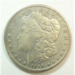 1895-S Morgan $,  Nice VF+     problem free