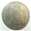 Image 1 : 1807 Half Dollar, Capped Bust, scarce overton 111b R5 "bearded goddess" VF/XF