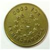 Image 2 : Merchant token Consolidated Racket stores, good for one cent 1870's AU