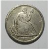 Image 1 : 1837 NO STARS half dime  VF/XF
