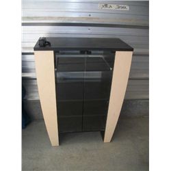 Stereo cabinet .