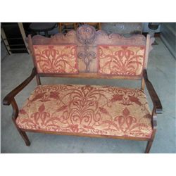 Antique Foyer or entry bench. exc. cond. .