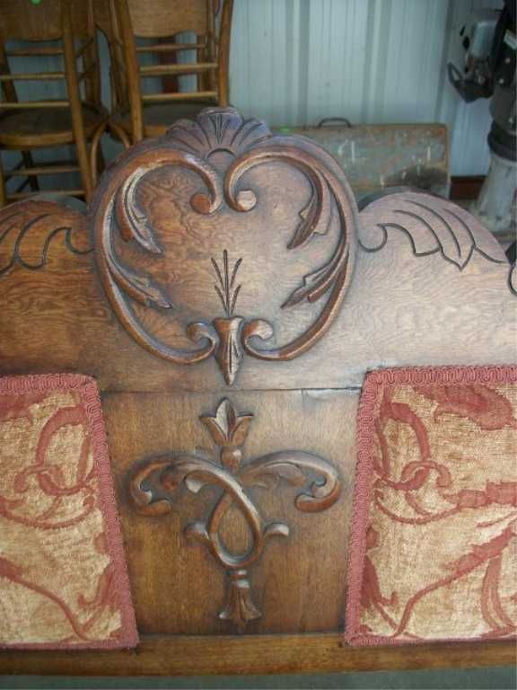 Antique Foyer Or Entry Bench Exc Cond