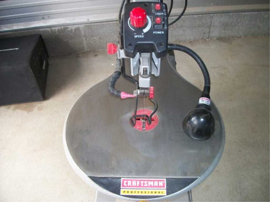 Sears Craftsman Pro scroll saw 20 inch variable