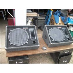 Sonic monitor speakers 24 in wide 2 units, tested and working