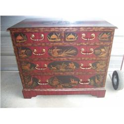 Asian dresser-5 drawer-exc. cond 38w x 33t x 21d