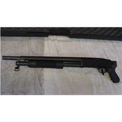 Mossberg 500A 12 Ga. 2 3/4 - 3 in. pistol grip pump shotgun, # K 120416. Minor rust in and out.