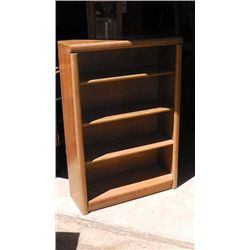 Oak book shelf .