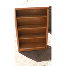 Oak book shelf .