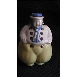 Old doughboy cookie jar has one small crack