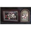 Image 1 : Dogs playing poker shadowbox, fine cigars, .