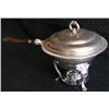 Image 1 : Silverplate Fondue Pan .