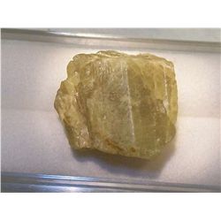 Natural Sphene rough uncut, 27.45 carats, Madagascar