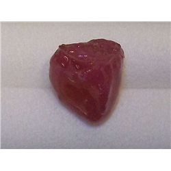 Natural Ruby rough uncut, 9.78 carats, Mozambique