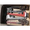 Image 1 : Lot of 5 Pipe Wrenches .