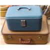 Image 3 : Suit Case and Overnight Make up Case .
