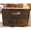 Image 2 : Dads Root Beer Wood Crate .