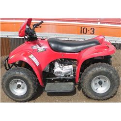 Panterra ATV 90cc 4 Wheeler, 3 Forward Speeds, 1 Reverse, Electric Start, Disc Brakes.