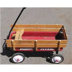 Radio Flyer Wagon w/ Wood Rails