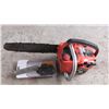 Image 1 : Homelite XL 16" chain saw, runs, w/ Extra Chain and File and Bar Oil