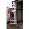 Image 1 : Werner 8' Fiberglass Step Ladder .