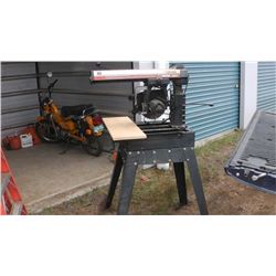 Craftsman Radial Arm Saw Full Table Parts are included