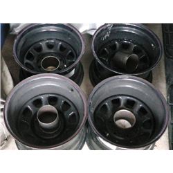 Set of 4 Deepdish 6 Bolt Chevy Rims .