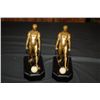 Image 1 : PAIR ATLAS BOOKENDS METAL & MARBLE