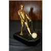 Image 3 : PAIR ATLAS BOOKENDS METAL & MARBLE
