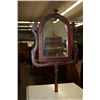 Image 4 : MAHOGANY VICTORIAN SHAVING MIRROR - 72"