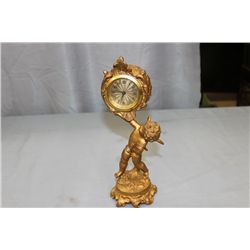 GERMAN BRONZE CUPID CLOCK
