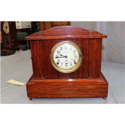 SETH THOMAS 8 DAY CLOCK - SONORA CHIMES - 15" WIDE - 7" DEEP - 13.25" TALL