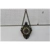 Image 1 : EXCELLENT DECORATIVE HANGING WALL CLOCK