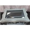 Image 2 : GREAT PAINTED DISPLAY CASE W/ BEVELED GLASS