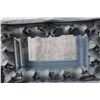 Image 3 : GREAT PAINTED DISPLAY CASE W/ BEVELED GLASS