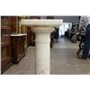Image 3 : MARBLE PEDESTAL 36" TALL