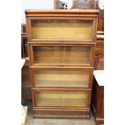 4 STACK OAK MACY BOOKCASE