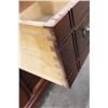 Image 4 : WALNUT MARBLE TOP COMMODE W/ BACKSPLASH