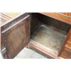 Image 6 : WALNUT MARBLE TOP COMMODE W/ BACKSPLASH
