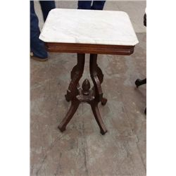 MARBLE TOP STAND
