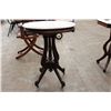 Image 1 : OVAL MARBLE TOP STAND