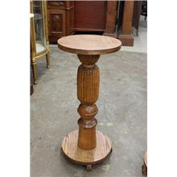 OAK PEDESTAL - 27" - CHOICE