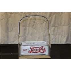 EARLY METAL PEPSI- COLA CARRYING CASE